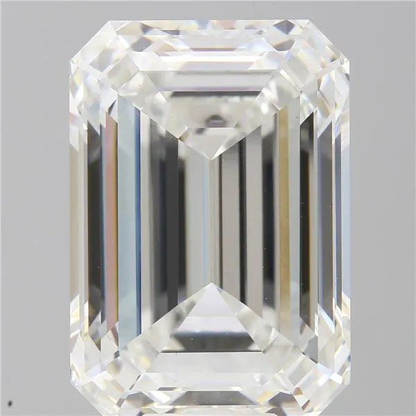 13.10ct Emerald Lab Grown Diamond (Colour F, Clarity VVS2, IGI Certified)