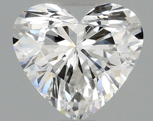 Lab-Grown Heart Diamond - 0.96 Carats, E Color, VS2 Clarity - Certified by IGI - Report Number: LG712536518
