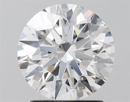 1,85 ct runder, im Labor gezüchteter Diamant (Farbe E, Reinheit VVS2, Schliff-ID, IGI-zertifiziert)