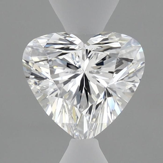 Lab-Grown Heart Diamond - 0.97 Carats, D Color, VVS2 Clarity - Certified by IGI - Report Number: LG638478942