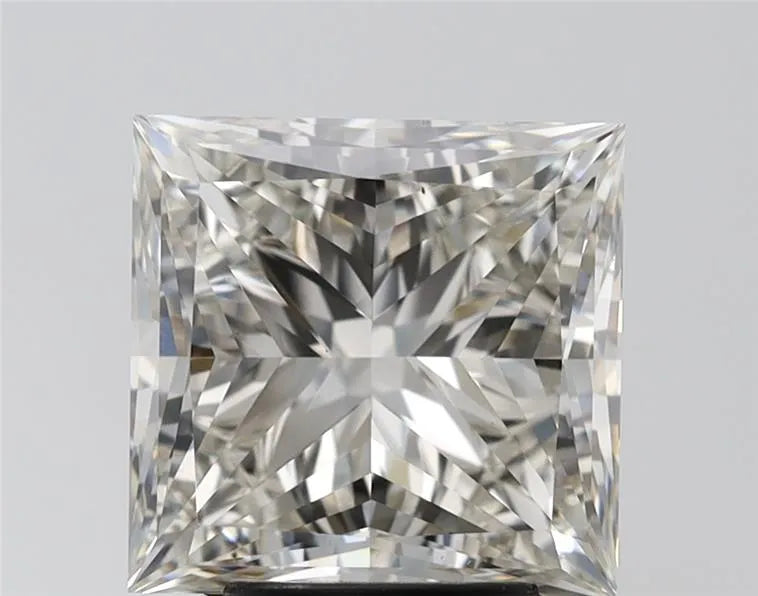 5.01ct Princess Lab Grown Diamond (Colour J, Clarity VS2, IGI Certified)