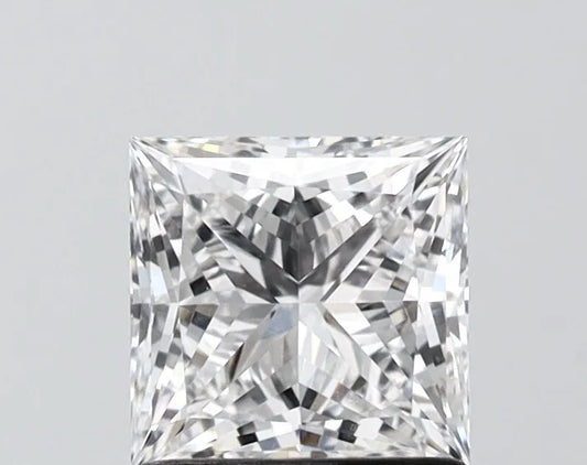 1.28ct Princess Lab Grown Diamond (Colour D, Clarity VVS2, IGI Certified)