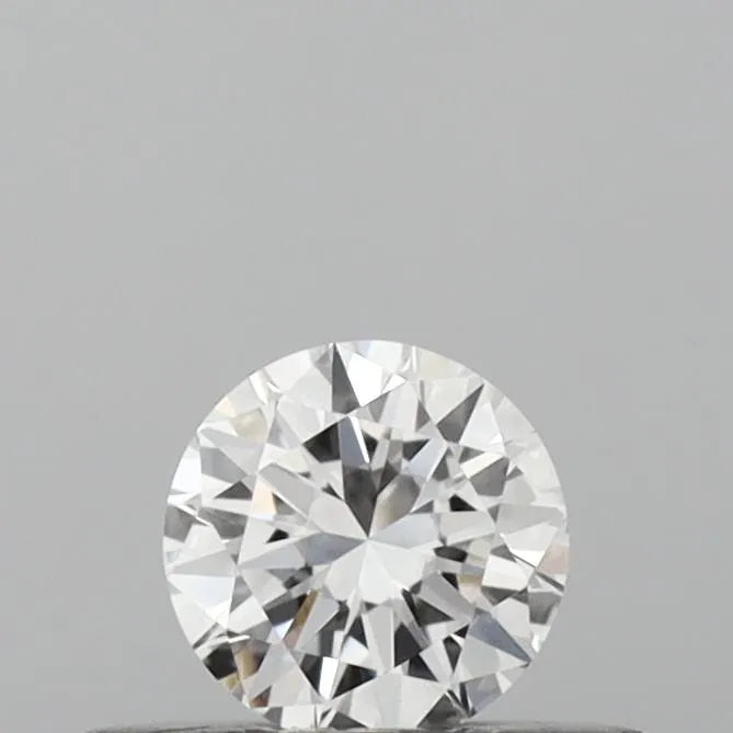 0.22ct Round Lab Grown Diamond (Colour D, Clarity VVS2, Cut EX, IGI Certified)