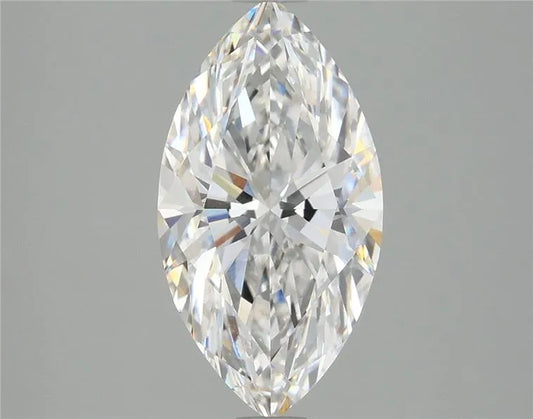 Diamant de laboratoire Marquise de 2,38 ct (couleur E, pureté VVS2, certifié IGI)