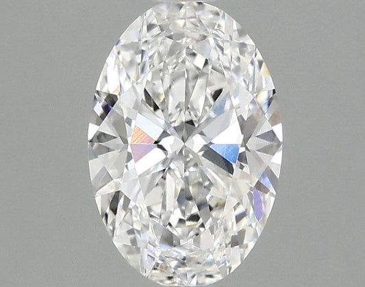 Lab-Grown Oval Diamond - 0.99 Carats, E Color, VVS2 Clarity - Certified by IGI - Report Number: LG637455600
