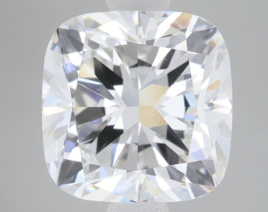 Lab-Grown Cushion Diamond - 3.57 Carats, F Color, VVS2 Clarity - Certified by GIA - Report Number: 6501874820