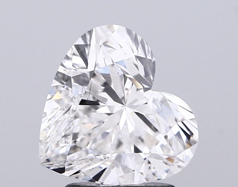 Lab-Grown Heart Diamond - 2.01 Carats, F Color, VS2 Clarity - Certified by IGI - Report Number: LG707514393