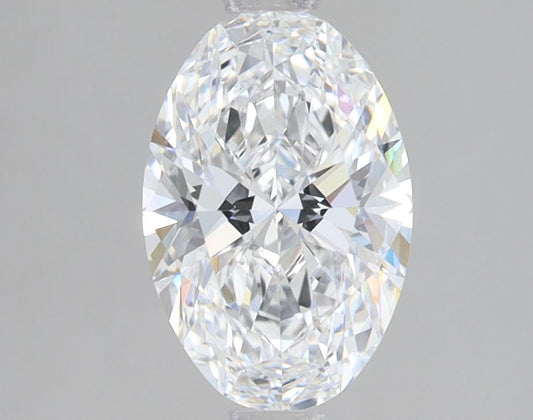 Lab-Grown Oval Diamond - 1.47 Carats, D Color, VVS2 Clarity - Certified by IGI - Report Number: LG691556606