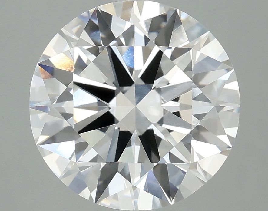 Lab-Grown Round Diamond - 4.08 Carats, F Color, VVS2 Clarity - Certified by IGI - Report Number: LG695511016