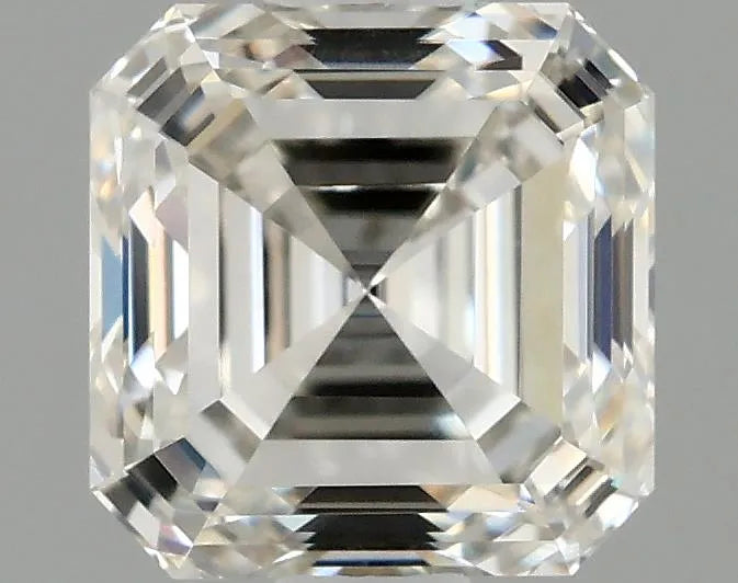 Diamant émeraude carré de 0,97 ct, cultivé en laboratoire (couleur H, pureté VS2, certifié IGI)