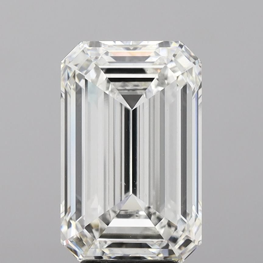 Lab-Grown Emerald Diamond - 7.08 Carats, F Color, VS1 Clarity - Certified by IGI - Report Number: LG671498047
