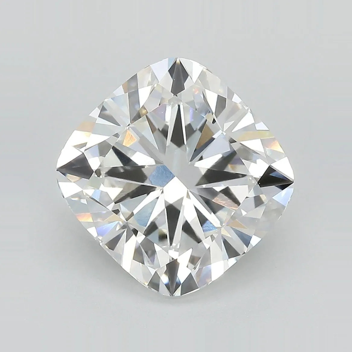 6.76ct Cushion modified Lab Grown Diamond (Colour E, Clarity VVS2, IGI Certified)