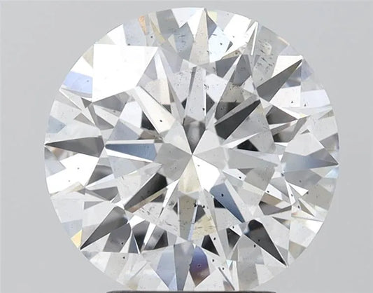 Diamant rond de 3,72 ct (couleur E, pureté SI2, ID de coupe, certifié IGI)