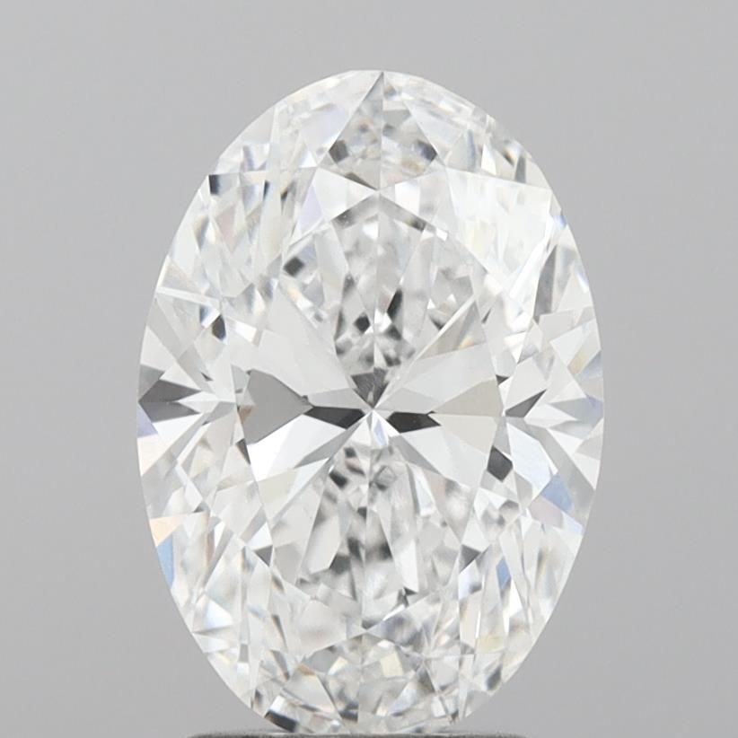 Lab-Grown Oval Diamond - 2.52 Carats, E Color, VVS2 Clarity - Certified by IGI - Report Number: LG713571824