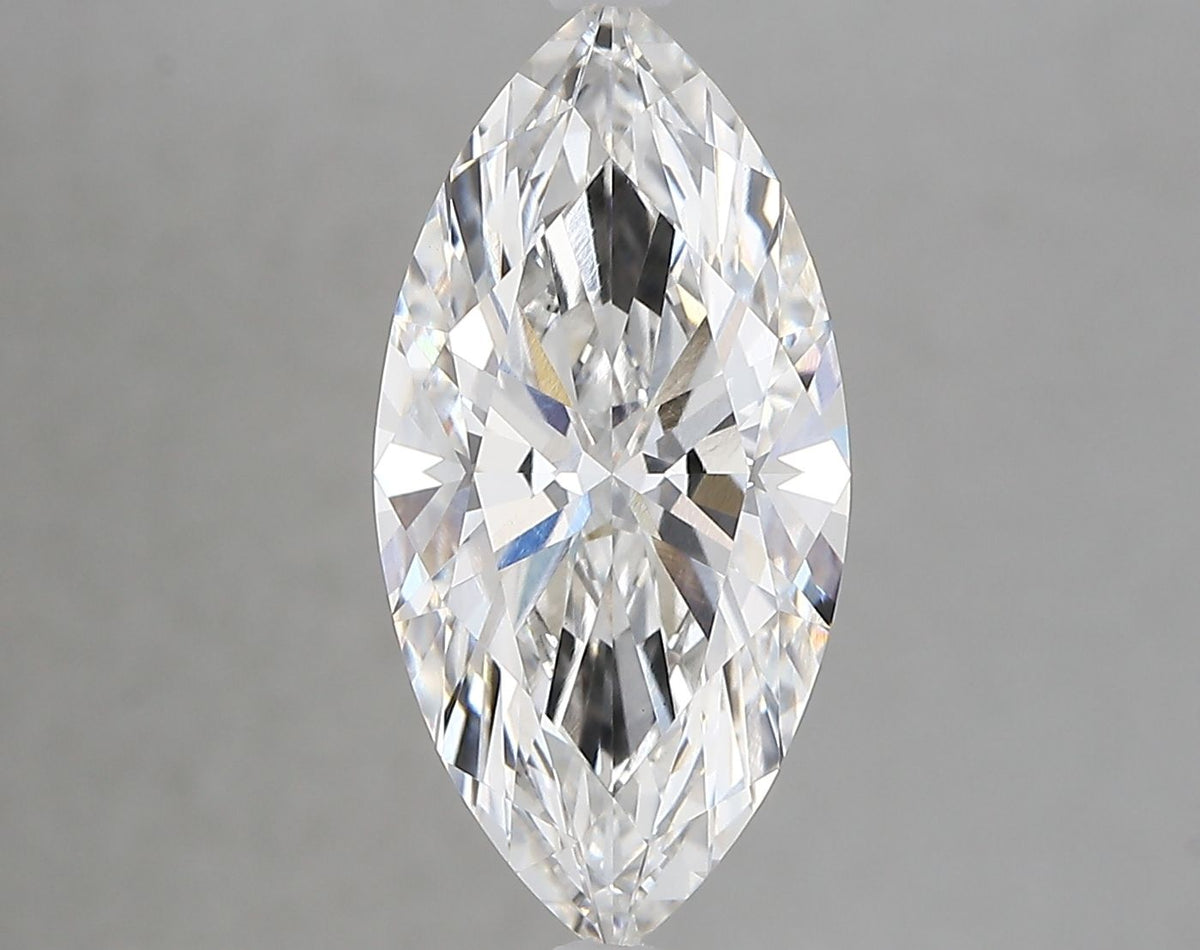 Lab-Grown Marquise Diamond - 3.53 Carats, F Color, VVS2 Clarity - Certified by IGI - Report Number: LG691576444