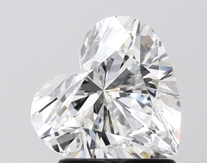 Lab-Grown Heart Diamond - 1.51 Carats, E Color, VVS2 Clarity - Certified by IGI - Report Number: LG681584099