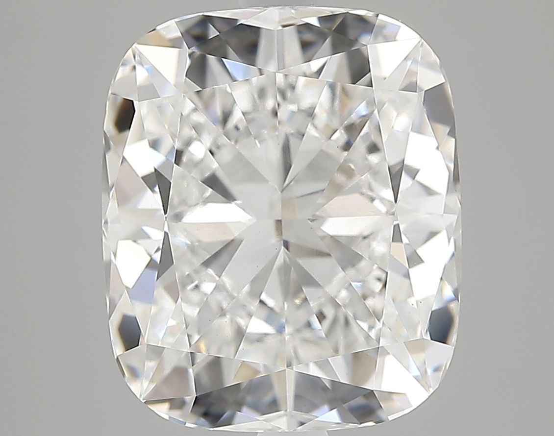Lab-Grown Cushion Diamond - 5.01 Carats, F Color, VS1 Clarity - Certified by IGI - Report Number: LG598384724