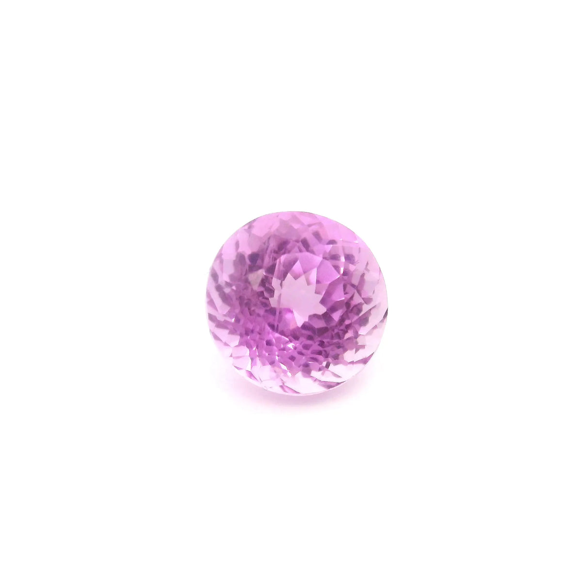 2.47ct Round Natural Kunzite (Colour Pink, Clarity Eye Clean, Cut Faceted)