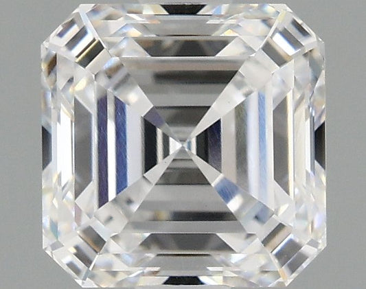Lab-Grown Asscher Diamond - 1.09 Carats, D Color, VVS2 Clarity - Certified by IGI - Report Number: LG691577397