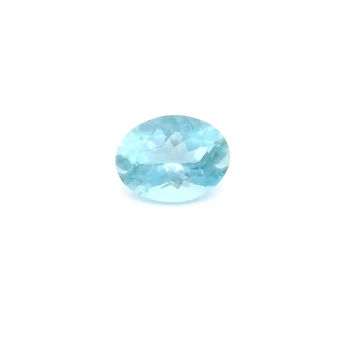 1.14ct Oval Natural Aquamarine (Colour Blue, Clarity Eye Clean, Cut Faceted)