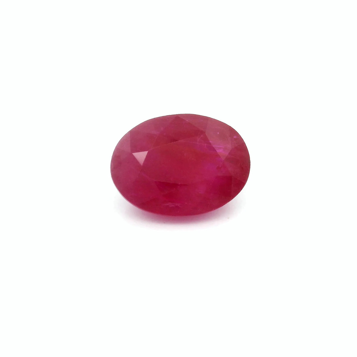 3.07ct Oval Natural Ruby (Colour Red, Clarity Moderately Included, Cut Faceted)