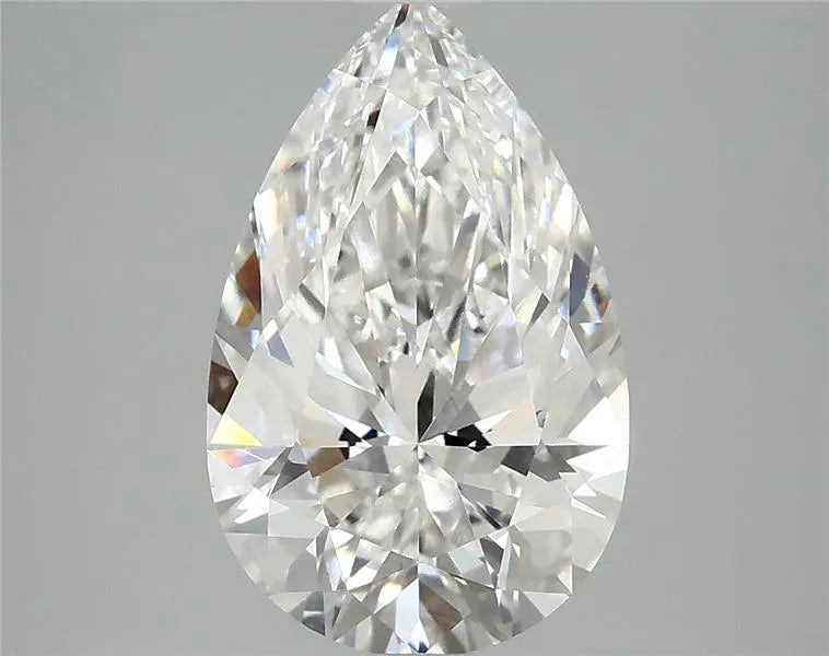 3.04ct Pear Lab Grown Diamond (Colour D, Clarity VVS2, IGI Certified)