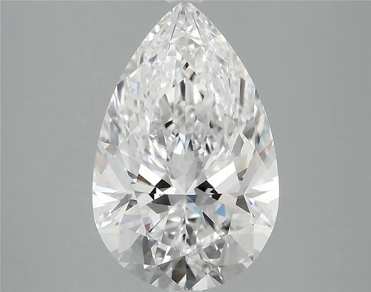 3.10ct Pear Lab Grown Diamond (Colour D, Clarity VVS2, IGI Certified)