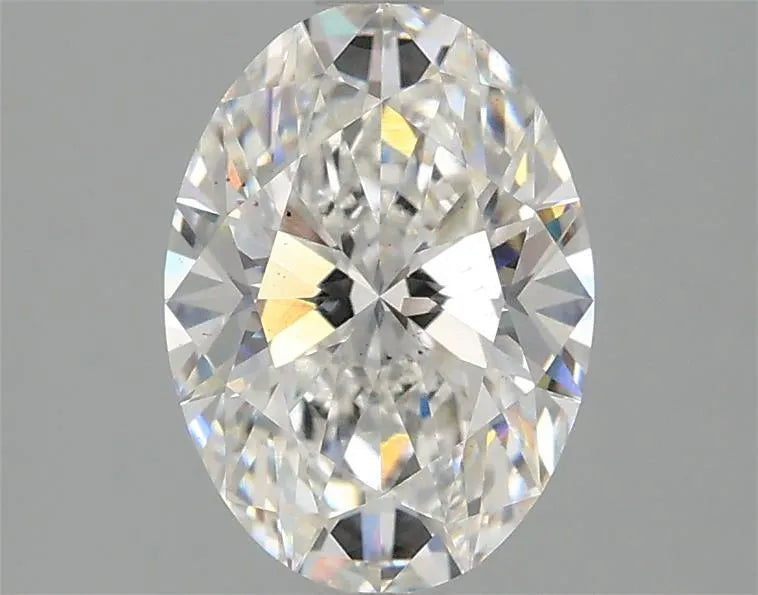 Diamant ovale de 1,86 ct (couleur F, pureté VS2, certifié IGI)