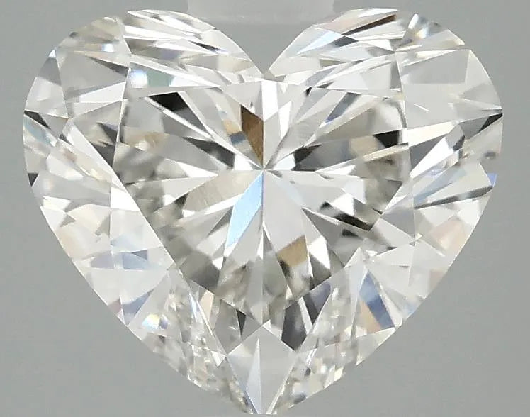 2.87ct Heart Lab Grown Diamond (Colour H, Clarity VVS2, IGI Certified)