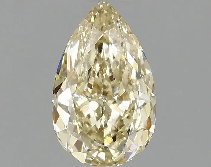 1.00ct Pear Lab Grown Diamond (Colour Fancy Yellow, Clarity VS2, IGI Certified)