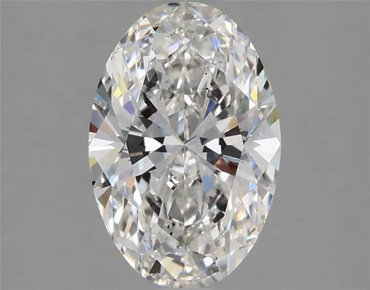 1.85ct Oval Lab Grown Diamond (Colour G, Clarity VS2, IGI Certified)