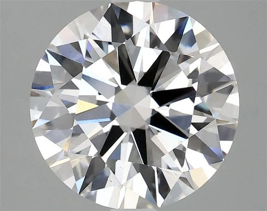 2.92ct Round Lab Grown Diamond (Colour D, Clarity VS1, Cut ID, IGI Certified)