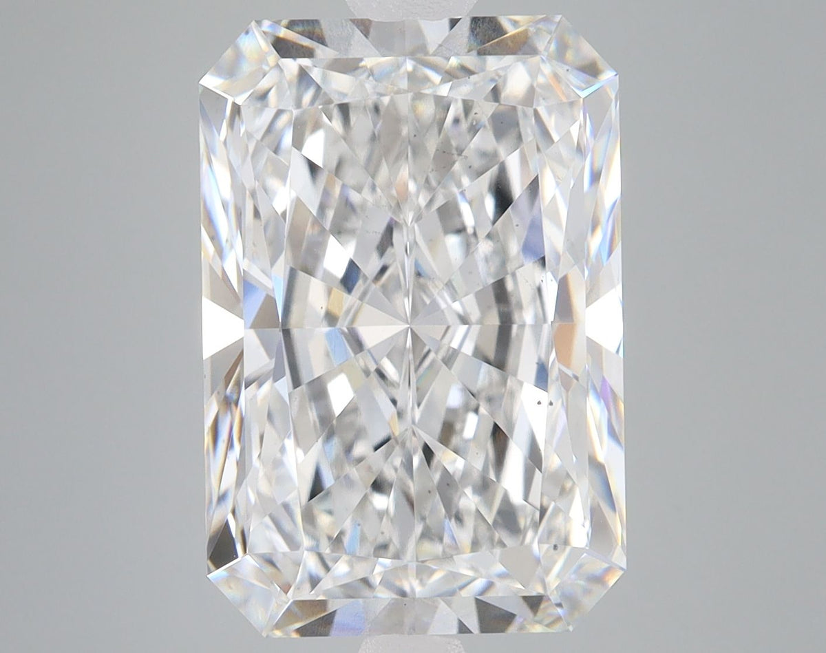 Lab-Grown Radiant Diamond - 8.55 Carats, F Color, VS2 Clarity - Certified by IGI - Report Number: LG592362359