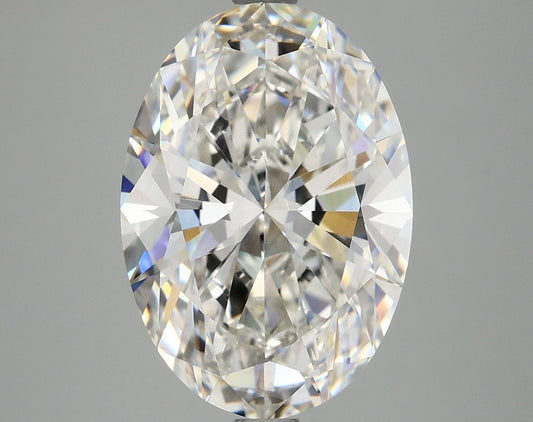 Lab-Grown Oval Diamond - 4.75 Carats, F Color, VS2 Clarity - Certified by IGI - Report Number: LG670459992