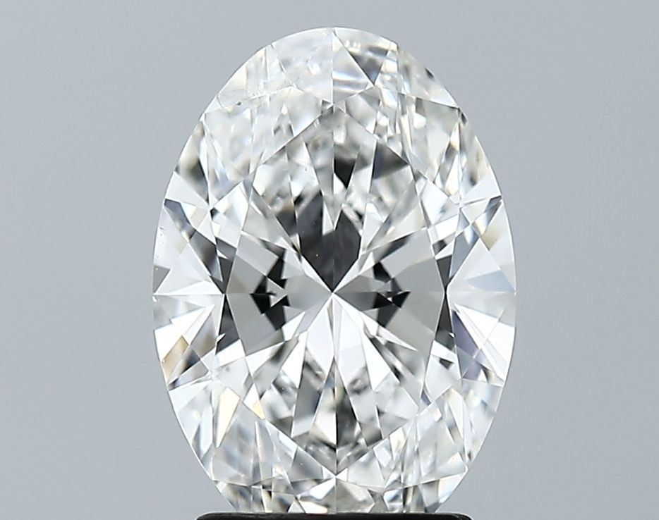 Lab-Grown Oval Diamond - 2.5 Carats, F Color, VVS2 Clarity - Certified by IGI - Report Number: LG660428937