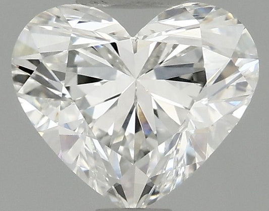 Lab-Grown Heart Diamond - 0.97 Carats, F Color, VVS2 Clarity - Certified by IGI - Report Number: LG696513061