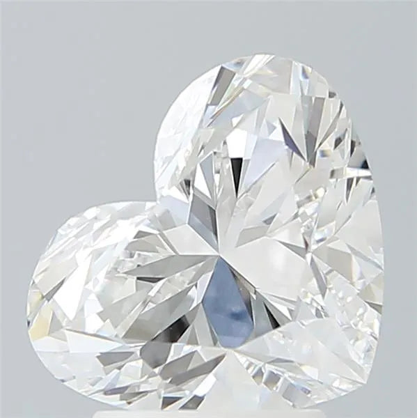 3.02ct Heart Lab Grown Diamond (Colour E, Clarity VVS2, IGI Certified)