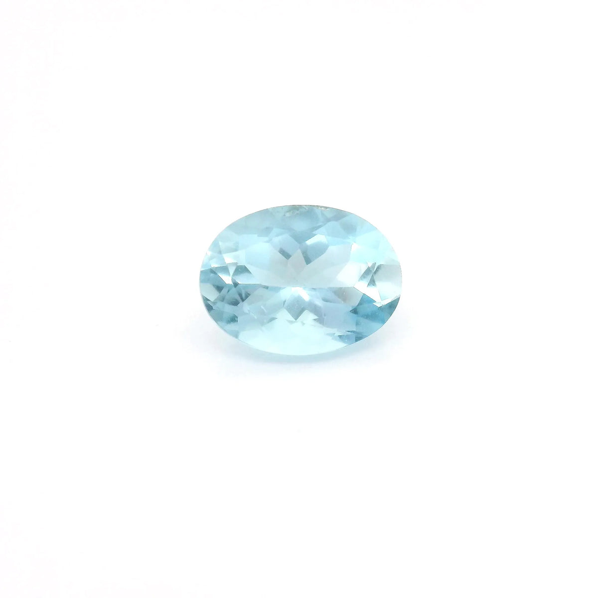 1.20ct Oval Natural Aquamarine (Colour Blue, Clarity Eye Clean, Cut Faceted)