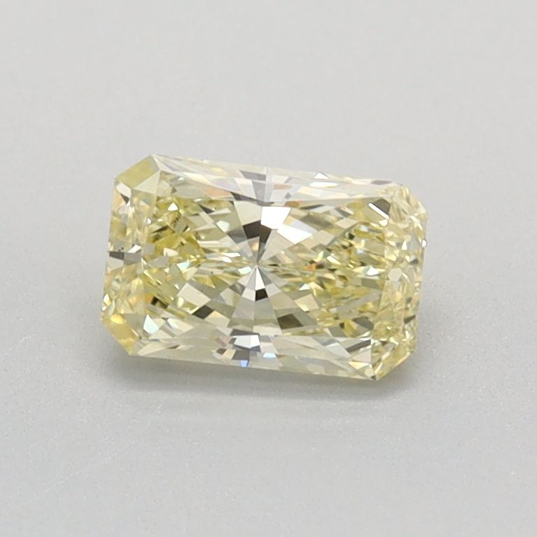Lab-Grown Radiant Diamond - 0.45 Carats, Fancy Yellow Color, VS1 Clarity - Certified by IGI - Report Number: LG627446793