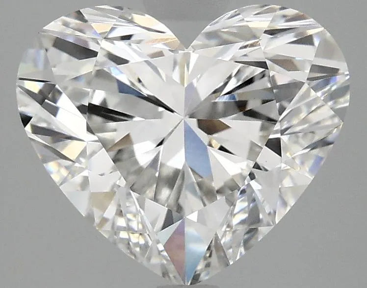3.01ct Heart Lab Grown Diamond (Colour E, Clarity VVS2, IGI Certified)