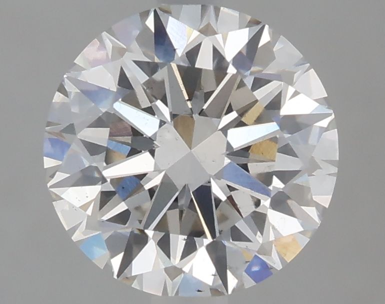 Lab-Grown Round Diamond - 2.07 Carats, Fancy Vivid Blue Color, VS2 Clarity - Certified by IGI - Report Number: LG675576496