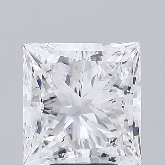 Lab-Grown Cushion Diamond - 1.53 Carats, Fancy Vivid Blue Color, VS1 Clarity - Certified by IGI - Report Number: LG674511584