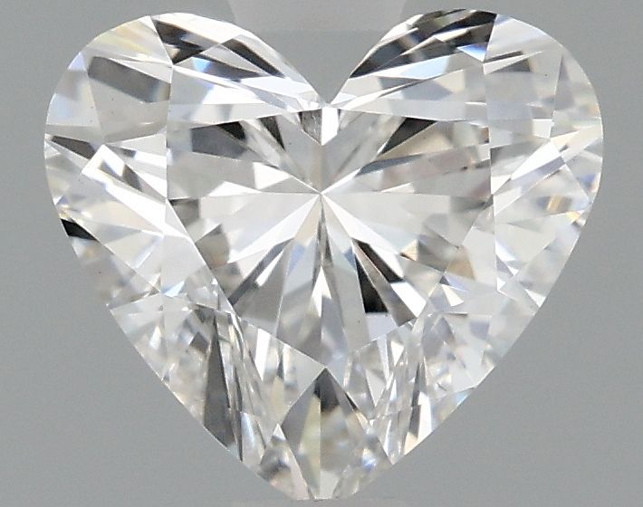 Lab-Grown Heart Diamond - 0.96 Carats, E Color, VVS2 Clarity - Certified by IGI - Report Number: LG655442706