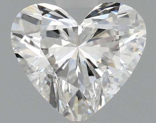 Lab-Grown Heart Diamond - 0.96 Carats, E Color, VVS2 Clarity - Certified by IGI - Report Number: LG655442706