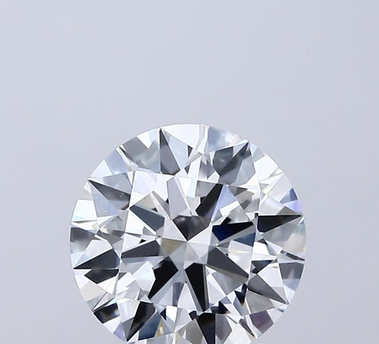 Lab-Grown Round Diamond - 2.0 Carats, E Color, VVS2 Clarity - Certified by IGI - Report Number: LG693531898