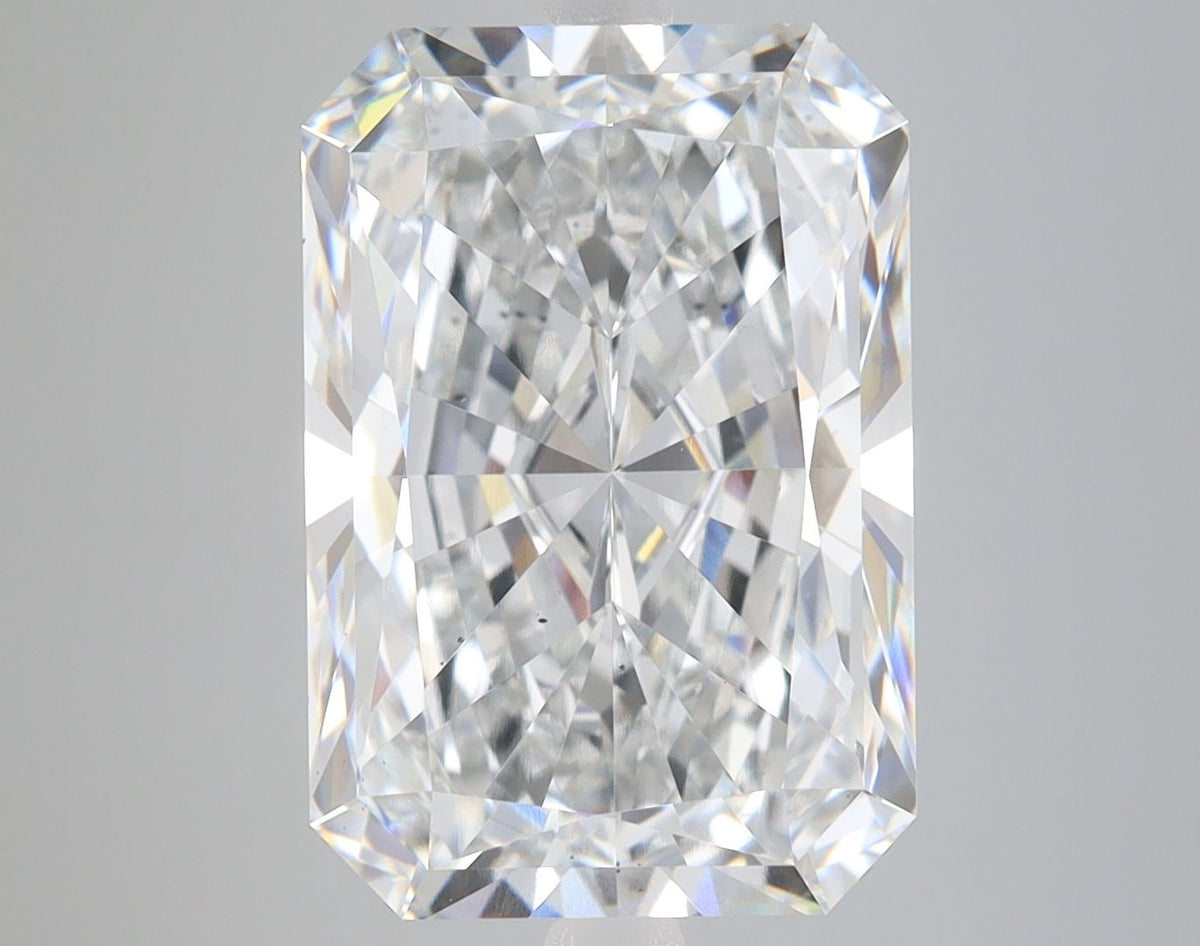 Lab-Grown Radiant Diamond - 7.55 Carats, F Color, VS2 Clarity - Certified by IGI - Report Number: LG551279013