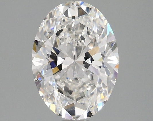Lab-Grown Oval Diamond - 1.98 Carats, F Color, VVS2 Clarity - Certified by IGI - Report Number: LG678564903