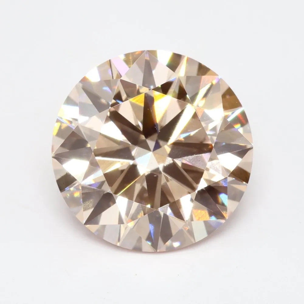 5.49ct Round Lab Grown Diamond (Colour Fancy Intense Pink, Clarity VS2, Cut ID, IGI Certified)