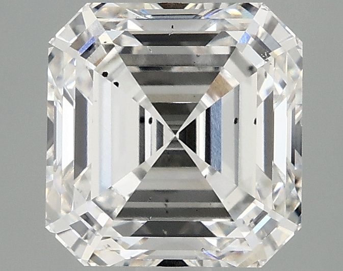 Lab-Grown Asscher Diamond - 3.02 Carats, E Color, SI1 Clarity - Certified by IGI - Report Number: LG677549475