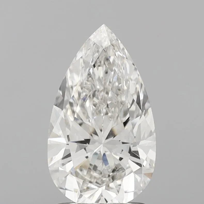 1.70ct Pear Lab Grown Diamond (Colour F, Clarity VVS2, IGI Certified)